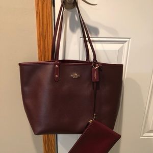 Coach Reversible City Tote